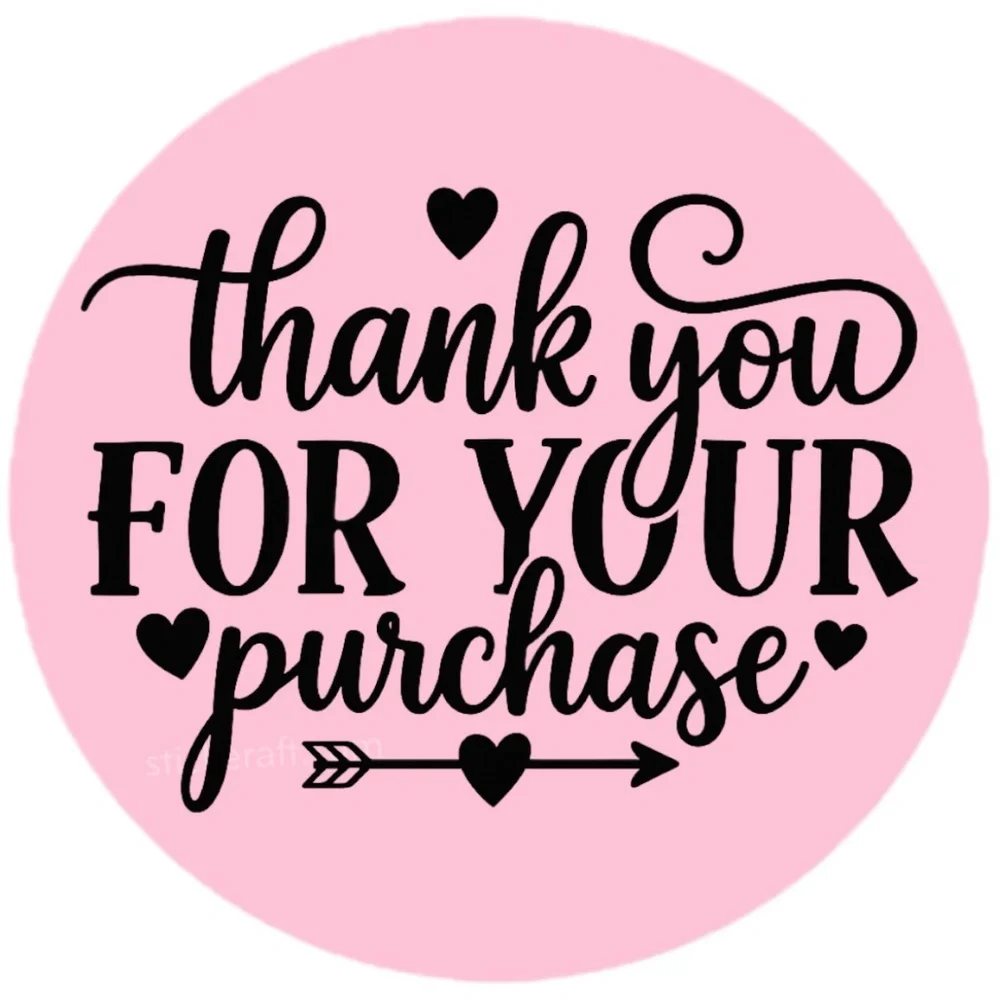 Thank You for Your Purchase Stickers – 2